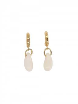 Isabel Marant - Beige Stone Drop Earrings