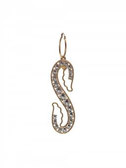 Stella McCartney - Golden S-Shape Drop Single Earring
