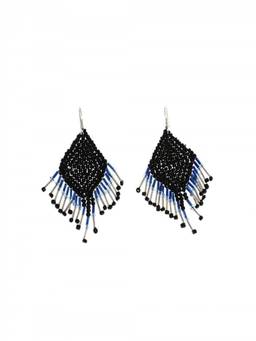Dsquared2 - Blue Beaded Earrings