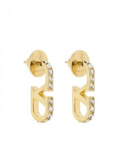 Valentino Garavani - Golden Signature Drop Earrings