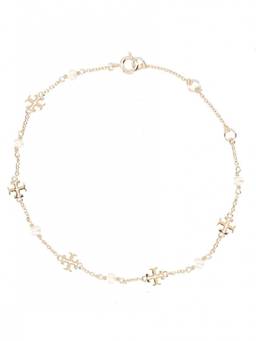 TORY BURCH - Golden Kira Chain Bracelet
