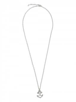 A.P.C. - Silver Anchor Pendant Necklace