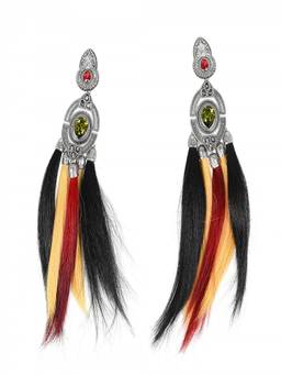 Dsquared2 - Multicolor Tasseled Drop Earrings