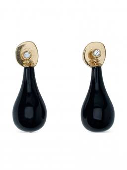 Toteme - Black Onyx Drop Earrings