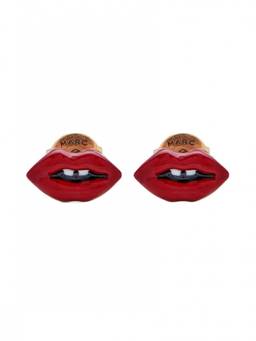 Marc Jacobs - Red Lips Stud Earrings