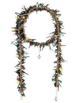 Dries Van Noten - Multicolor Statement Wrap Around Neckpiece