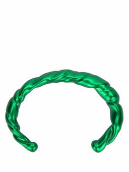 Loewe - Green Classic Twisted Cuff Bracelet (XS)