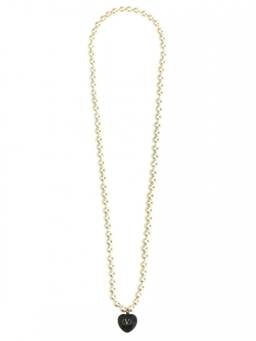Valentino Garavani - White Heart Logo Necklace