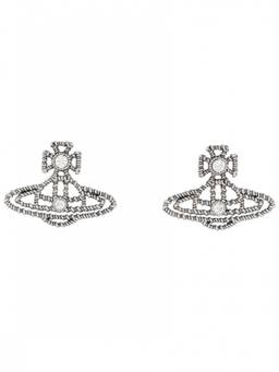 Vivienne Westwood - Silver Coretta Stud Earrings