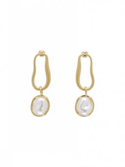 Cult Gaia - Whiteen True Drop Earrings