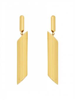 Moschino - Golden Tassel Drop Earrings