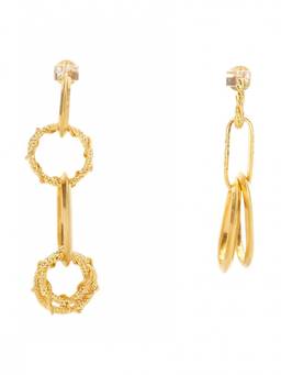 Dsquared2 - Golden Circle Drop Earrings