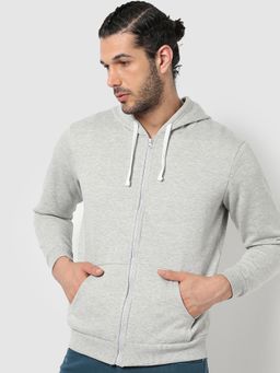 Campus Sutra - Men Zipper Hoodie