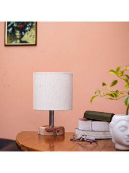 PineCraft International - Edra Table Lamp with Beige Shade