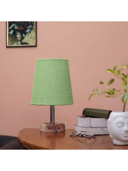 PineCraft International - Edra Table Lamp with Light Green Shade