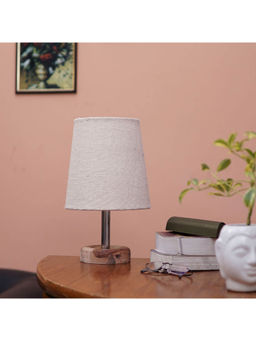 PineCraft International - Edra Table Lamp with Beige Shade