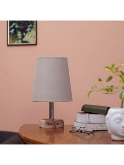 PineCraft International - Edra Table Lamp with Grey Shade