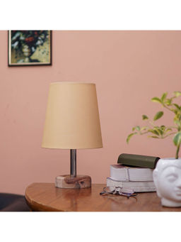 PineCraft International - Edra Table Lamp with Gold Shade