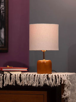 PineCraft International - Aria Table Lamp With Beige Shade