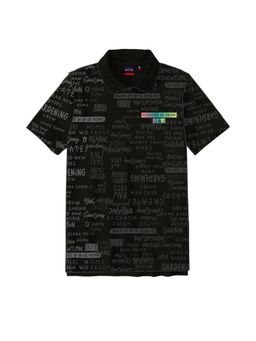 Gini & Jony - Boys Black T-shirts