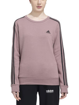 adidas - W 3S Fl Swt Brown Sweatshirt