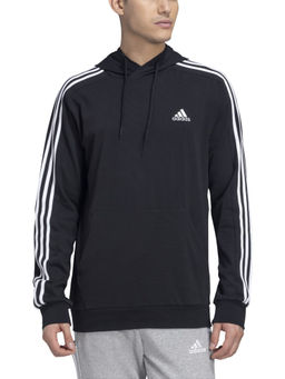adidas - M 3S Fl Hd Black Hoodie