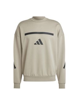 adidas - M Z.N.E. Crw Brown Sweatshirt