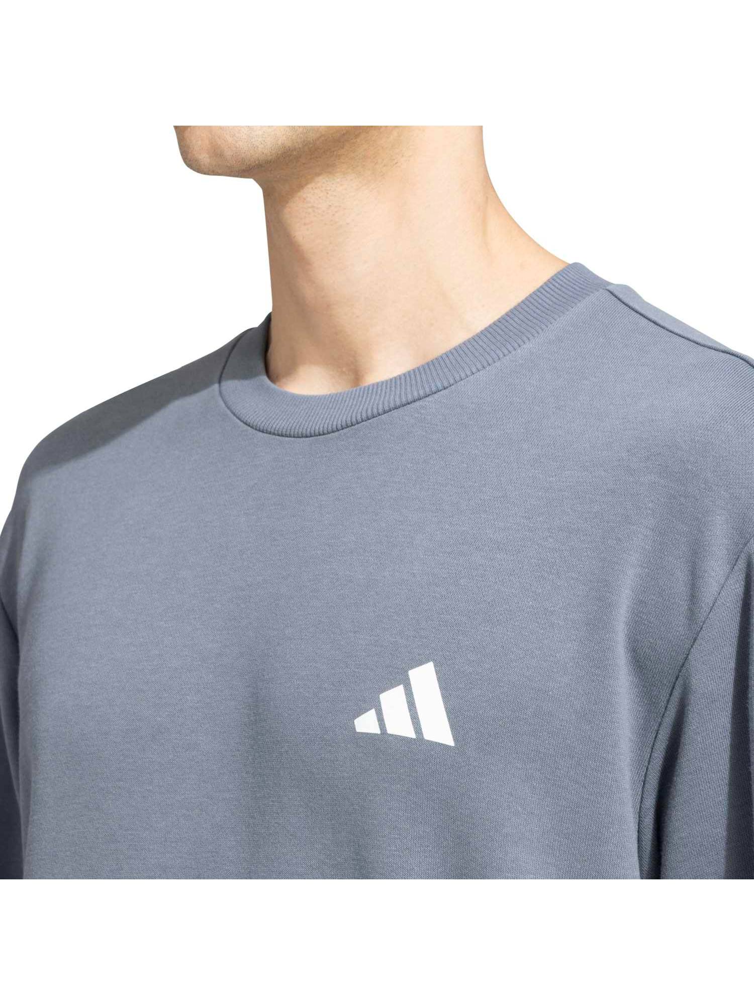 Buy adidas Originals M Crew Logo Sw Grey Sweatshirt (XS) Online