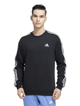 adidas Originals - M 3S Fl Swt Black Sweatshirt