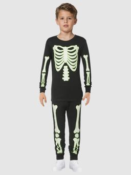 GAP - Boys Black Graphic Neck Co-Ord Set