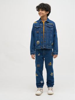 Jack & Jones Junior - Boys Blue Denim Jacket