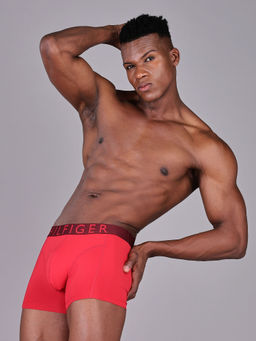 Tommy Hilfiger - Men Red Solid Trunk