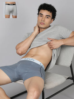 Levi's - Men Multi-Color Solid Trunks (Pack of 2)