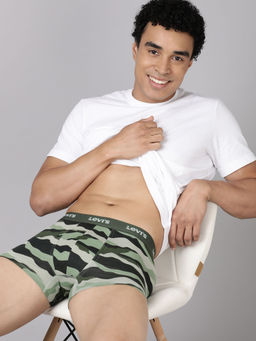 Levi's - Men Green Camouflage 1 Trunk