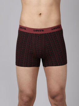 Levi's - Men Maroon Printed 1 Trunk