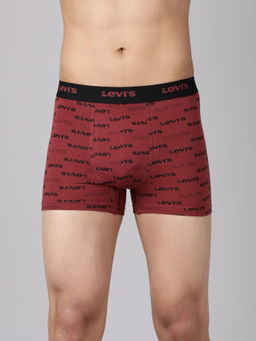 Levi's - Men Maroon Printed 1 Trunk