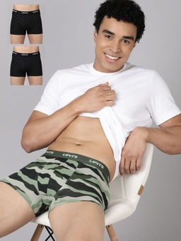 Levi's - Men Multi-Color Printed 3 Trunks (Pack of 3)