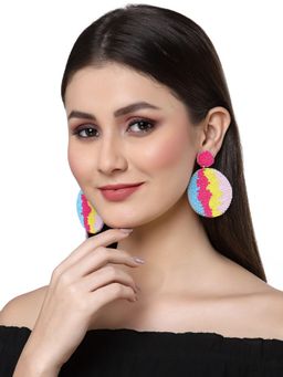 Anekaant - Motley Multi Circular Handcrafted Chandbalis