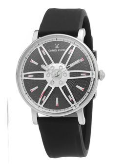 Daniel Klein - Analog Gunmetal Dial Men Watch- DK.1.12335-3