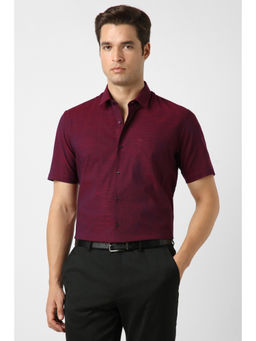 Peter England - Men Pink Nuvo Fit Shirt