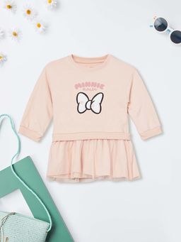 max - Pink Embroidered Regular Dress