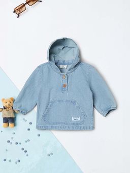 max - Blue Solid Regular Shirt