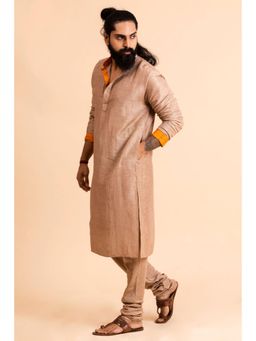 UDD DESIGN - Nude Men Kurta and Churidar (Set of 2)