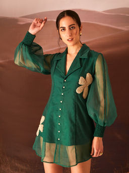 AN'ERA BY ASMITA VERMA - Ava Embroidered Dress