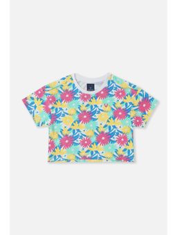 Allen Solly - Girls Multi Printed Casual T-Shirt