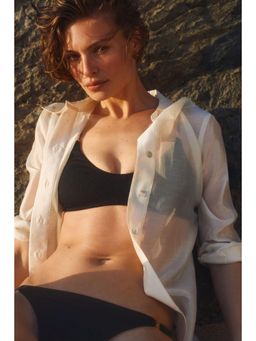 H&M - Women Black Padded Bikini Top
