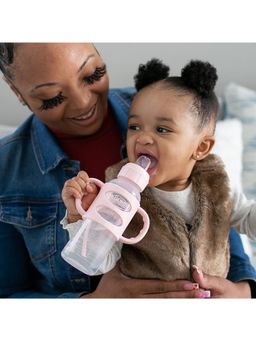Dr. Brown's - Narrow Silicone Handles Weaning Accessory Pink