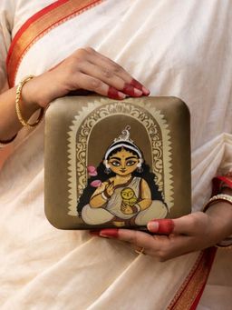 ARTKLIM - Heritage Devi Art Clutch Printed