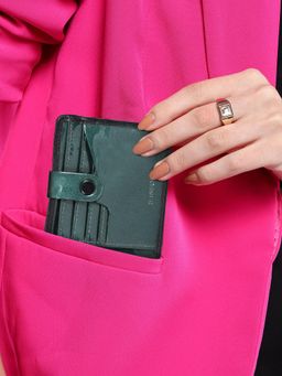 Sassora - Secure And Stylish Rafid Card Holder For Women Green (S)