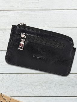 Sassora - Genuine Leather Key Case With Zipper And Keyring For Men And Women (S)